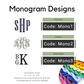 Add-on: Monogram Embroidery (5 working days lead time)